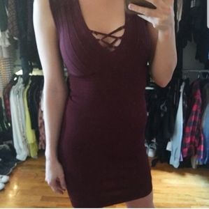 Bebe body conscious dress